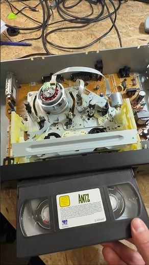 VHS Video Cassette Player Test