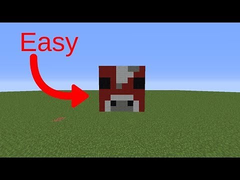 Minecraft Mooshroom cow Pixel Art Tutorial