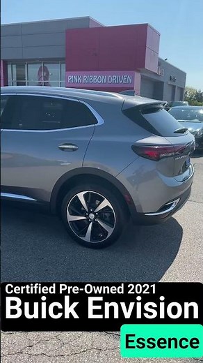 Certified Excellence: Bob Ross Vehicle Spotlight! - Certified Pre Owned 2021 Buick Envision Essence