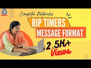 Routing Information Protocol (RIP) | Computer Networks | Image Formats, Timers with NUMERICAL
