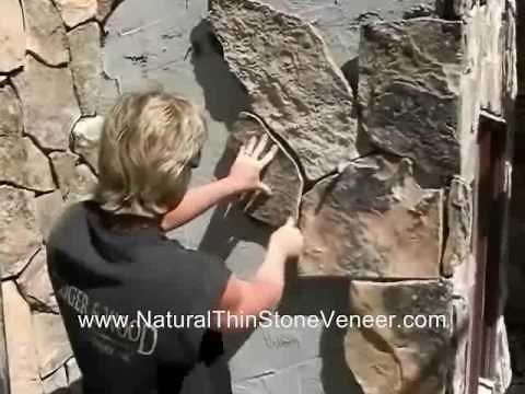 Natural Stone Veneer Instalation