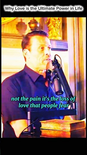 Why Love is the Ultimate Power in Life #TonyRobbins #LoveIsLife #shorts #RelationshipAdvice #share