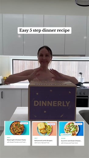 Delicious Dinnerly Meal Choices by @Dinnerly Australia