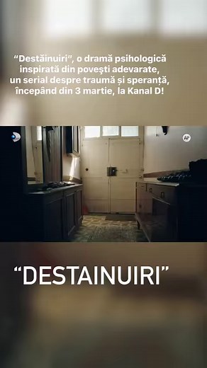 Kanal D aduce primul primul serial dublat în română pentru milioanele de telespectatori! Acțiunea serialului "Destăinuiri" se desfășoară într-un cabinet pshihologic din Istanbul, un loc încărcat de emoție și de destăinuiri, unde vin să-și găsească împăcarea și vindecarea persoane vulnerabile, cu istorii de viață încurcate, marcate de traume, de încercări teribile. Poveștile de viață dramatice sunt inspirate din realitate, în multe dintre acestea se vor putea regăsi cei din fața micilor ecrane. #