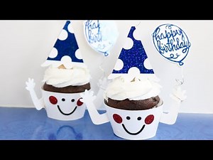 Cupcake Toppers and Wrappers with Your Cricut