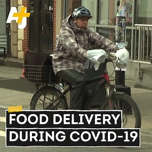 81K views · 377 shares | "I want to stay locked in like many people are ... but I can't because I'm working." Food delivery workers in New York City are playing an important role during the coronavirus pandemic, but their work comes at great risk. | AJ+ | Facebook