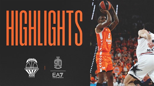 Quizá te estés preguntando: 🔸 Pero entonces, ¿cómo es eso de que el Valencia Basket ha ganado y asegurado el Top6? Yo te contesto: 🔸 Ha sido ganando ESTE partidazo⭐ 𝙃𝙄𝙂𝙃𝙇𝙄𝙂𝙃𝙏𝙎🏆 J36 @EuroLeague🟠 @valenciabasket 102🔴 @OlimpiaMI1936 96🤝 @pamesaceramica