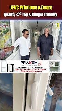 UPVC Doors & Windows Factory Price లో ఇప్పుడే Book చేసుకోండి! Quality + Budget! | Telugu Tea Talks