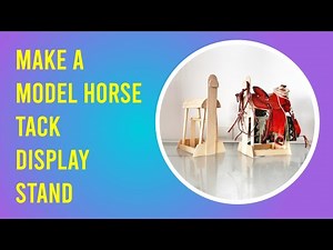 Display Your Model Horse Tack In Style With This Simple Diy Stand!