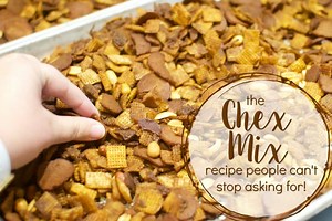 Christmas Chex Mix | Savory Chex Mix Recipe
