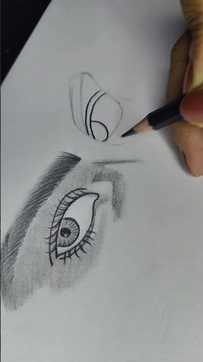 Pencil Shading Of An Eye 👀