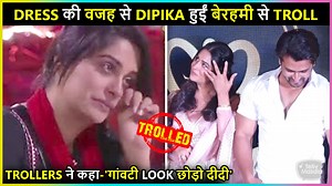 1.9M views · 16K reactions | Recently #Dipika along with her husband #Shoaib was spotted at their song launch. In this event she wear Cream Anarkali dress. And this dress Miserably Fails To Mesmerize Fans, One Says 'Get A Good Stylist Didi'. watch this video to know more. | Telly Masala | Facebook