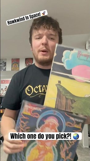 Hawkwind In Space?! #music #progrock #vinylrecords #vinyl #psychrock #shorts #hawkwind #space #rock