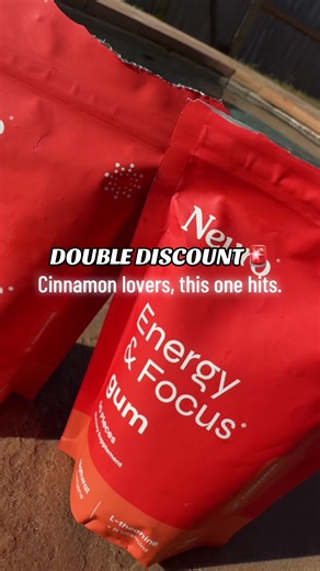 Energize Your Day with Neuro Gum's Cinnamon Flavor