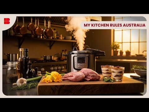 Claudine and Anthony Cook Rabbit for Redemption | My Kitchen Rules Australia