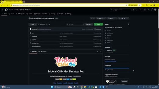 Daily_Trick: Chibi Go on Instagram: "Cuayo desktop #cuayo"