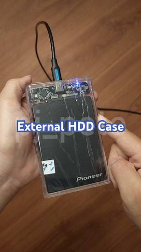 Turn your old HDD or SSD into portable storage with this external case