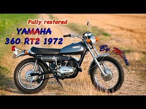 1972 Yamaha 360 RT2 . Restored better than new from a boneyard scrap .