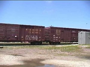 Rosemont IL - Wisconsin Central Mainline SD45's F45's from May 2000 Chicago
