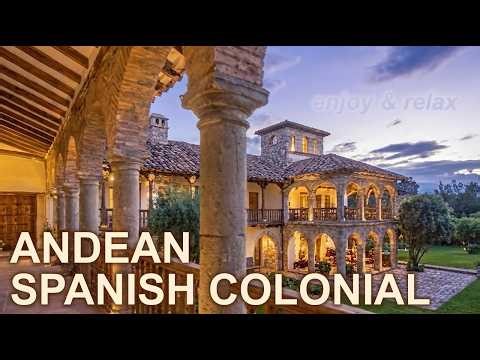Luxury Andean Spanish Colonial Villa | Timeless Mountain Elegance & Tranquility