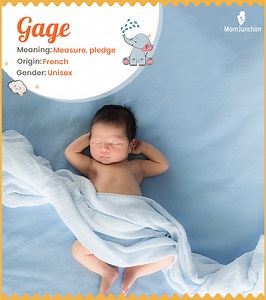 Gage Name Meaning, Origin, History, And Popularity