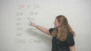 English Pronunciation – S & SH