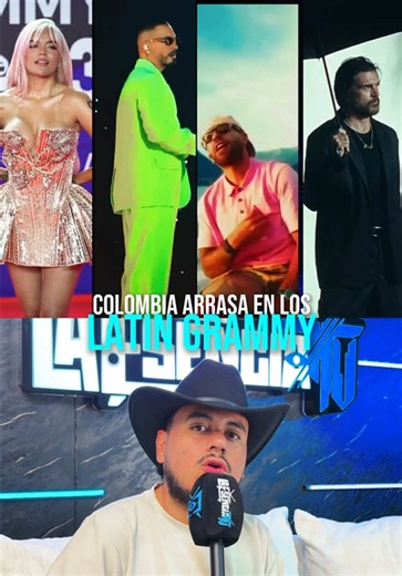 Colombia arrasa en los Latin GRAMMYs