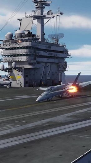 1.5M views · 7.5K reactions | F-18 Carrier Crash Landing results in Ejection into the Ocean in DCS | Rasel Gaming | Facebook