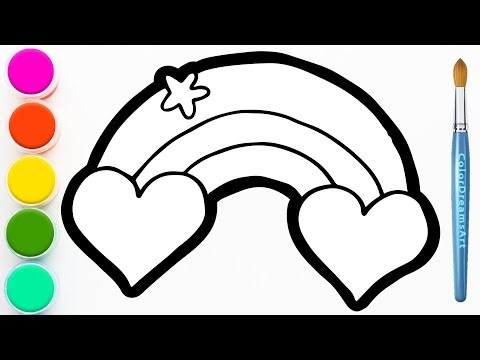 How to Draw a Rainbow | Step by Step