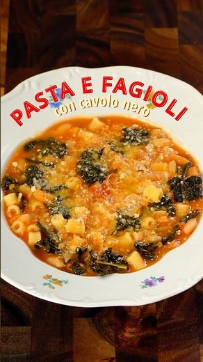 The secret to the best pasta e fagioli!