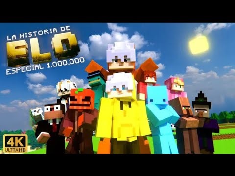 LA HISTORIA De ELO Película Animada de Minecraft l