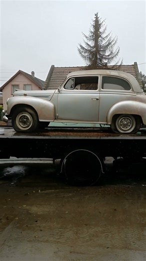 Old Car Transforms to Repaired Oldtimer #shorts time lapse