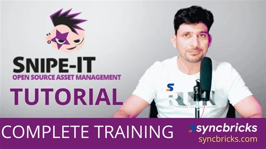 Snipe-IT Open Source Asset Management// Training and Full Review Step by Step 2022 Edition | Syncbricks