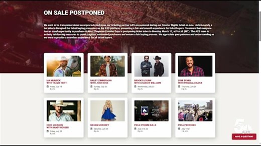 Tickets for Cheyenne Frontier Days go on sale