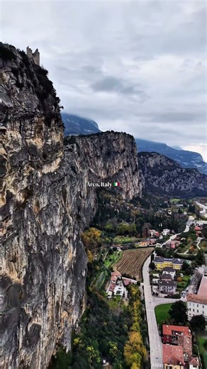 Arco, Italy –A Dramatic Cliffside Wonderland | Castello di Arco 🇮🇹✨ #travel #nature #sceniceurope