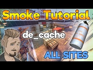 CS:GO SMOKE TUTORIAL de_Cache | Rauchgranaten-Tutorial | deutsch/german