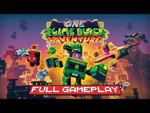 One Slime Block Adventure - Full Gameplay Walktrough | Minecraft Bedrock Map