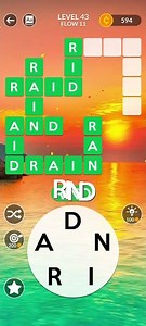 Wordscapes (Android): Level 43