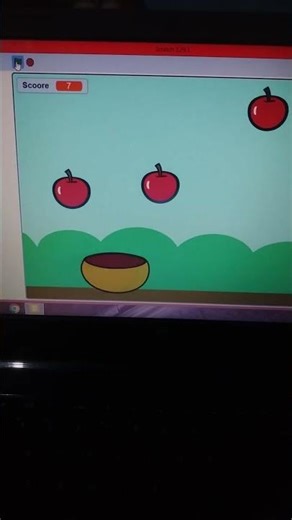catching apple game in scratch