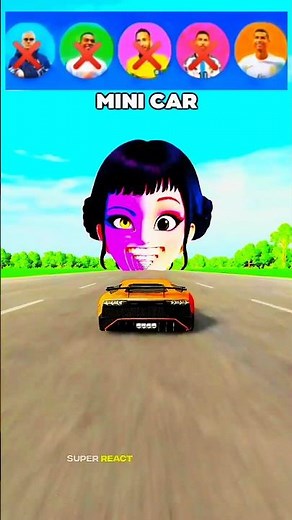 Car vs Girl Challenge 😱 Who Wins? (Unexpected Ending!)#shorts