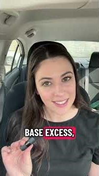 What’s the base deficit or excess?? 🤔 A negative number (base deficit) means metabolic