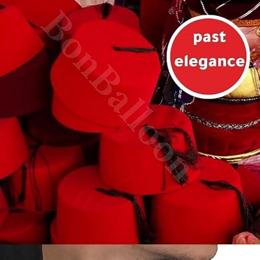 Egyptian Adult Red Fez Tarboush