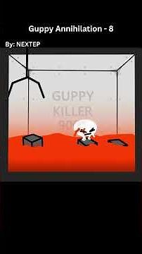 Guppy Annihilation - 8 (White) #animation #shorts #funny #cute #roblox #robloxmemes #gubby