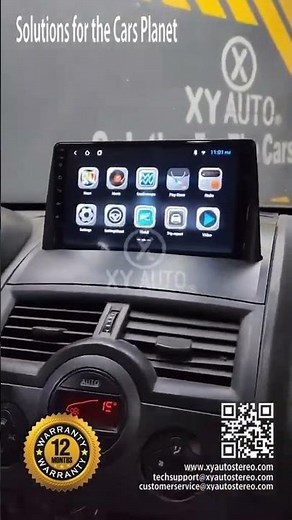 Android Screen Renault Megane 2