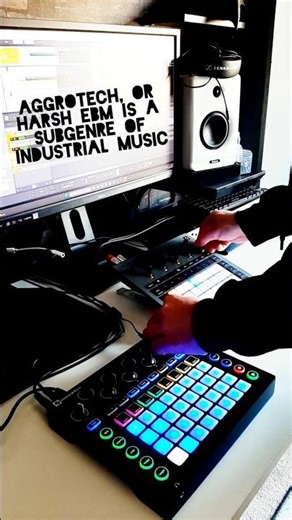 2005 goth club music #synthjam #novation #industrialmusic