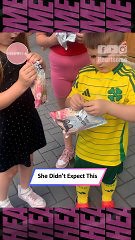 Young girl's delightful response to receiving a secret Labubu doll is simply heartwarming