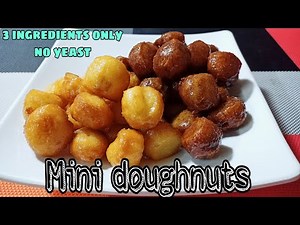 Mini Or Small doughnuts/Timbits Recipe