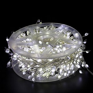 Copper Wire Firecracker Light String, LED Copper Wire Light String for Christmas Tree, Holiday Atmosphere Lights for Wedding & Home Decor