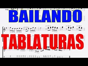 Bailando Enrique Iglesias - guitar Tabs