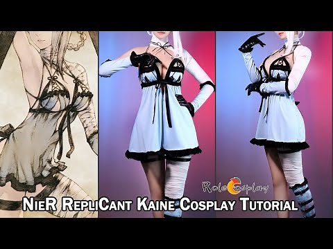 NieR RepliCant Kaine Cosplay Tutorial｜RoleCosplay